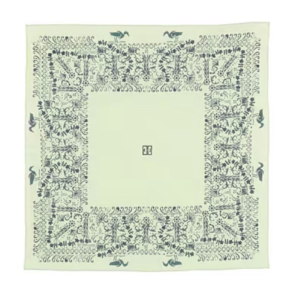 Givenchy Men's Green Scarf Cotton